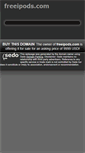 Mobile Screenshot of freeipods.com